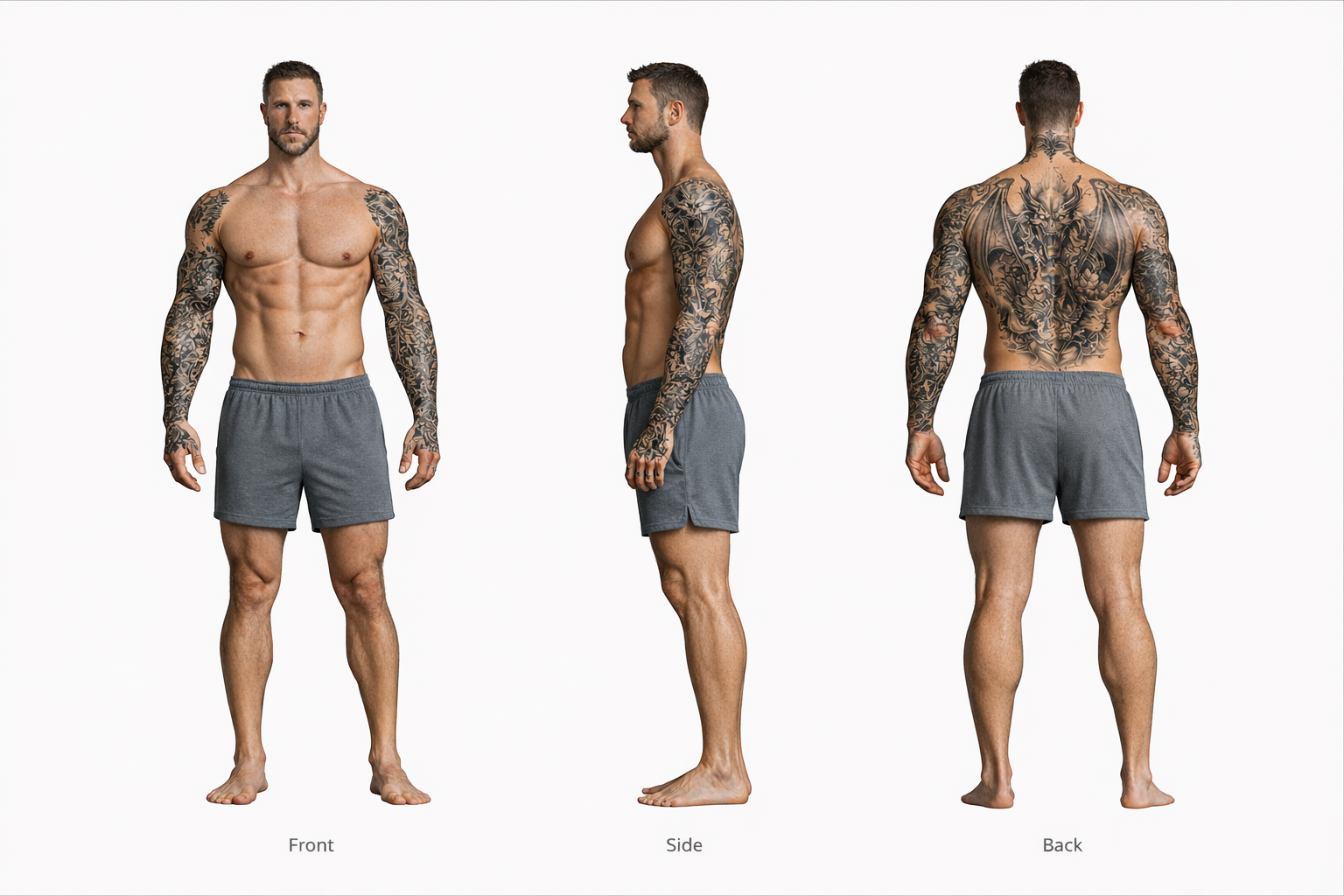 Daimon Anatomy Sheet Comparison