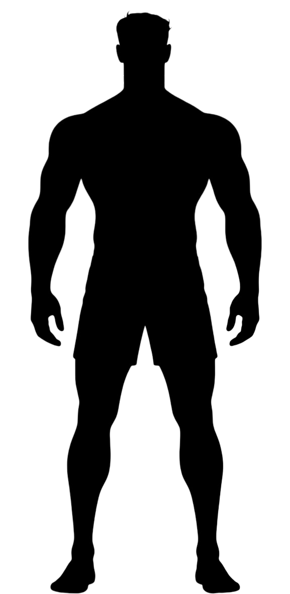 Danny silhouette front