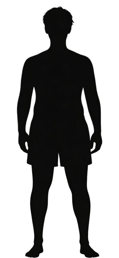 Tommy silhouette front